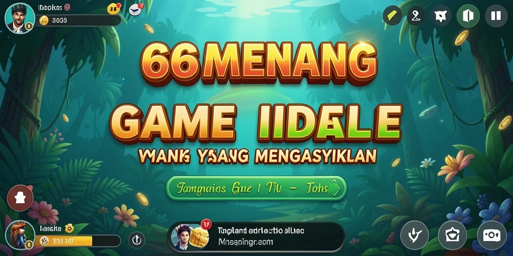 Screenshot gameplay 66MENANG yang menunjukkan suasana santai.