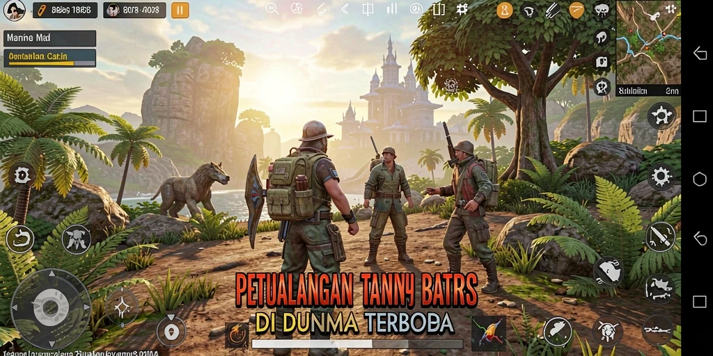 Gameplay menakjubkan di dunia terbuka 8180.