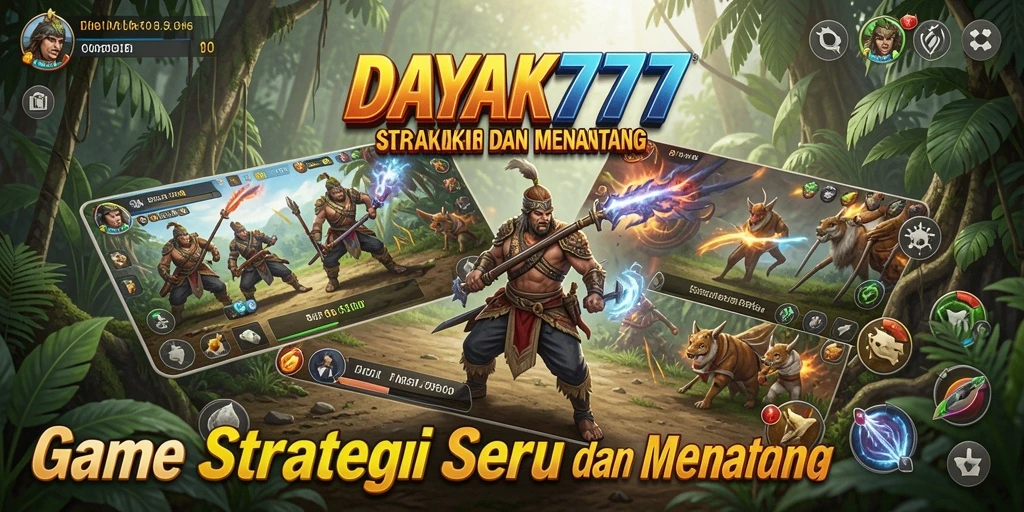 Tampilan gameplay menarik dari DAYAK777 menunjukkan strategi dan taktik yang mendebarkan.