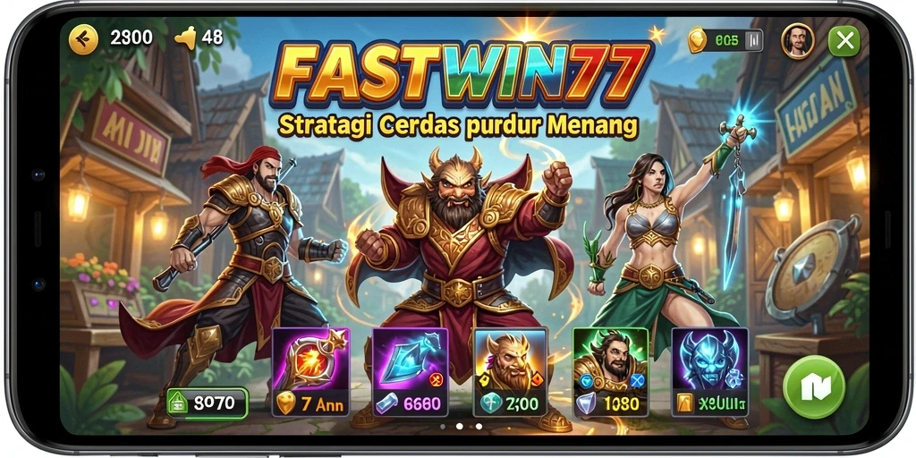 Tampilan gameplay FASTWIN77 yang mendebarkan dengan strategi cerdas.