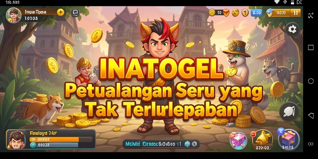 Tangkapan layar gameplay INATOGEL yang menunjukkan petualangan seru.