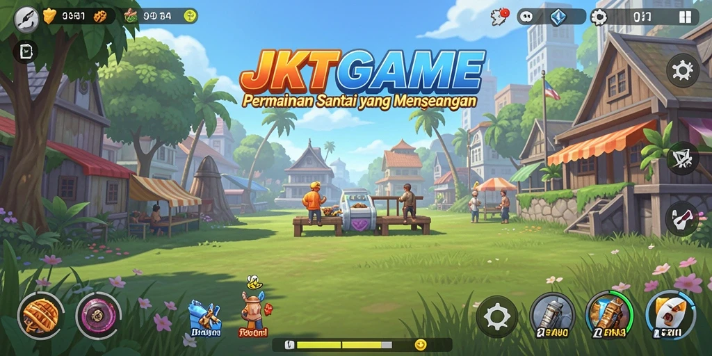 Tangkapan layar JKTGAME menampilkan momen seru dalam permainan casual yang menyenangkan.