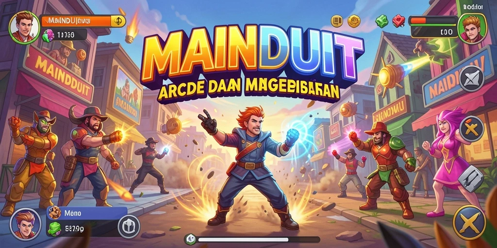 Tampilan gameplay seru MAINDUIT yang memikat dan menantang.