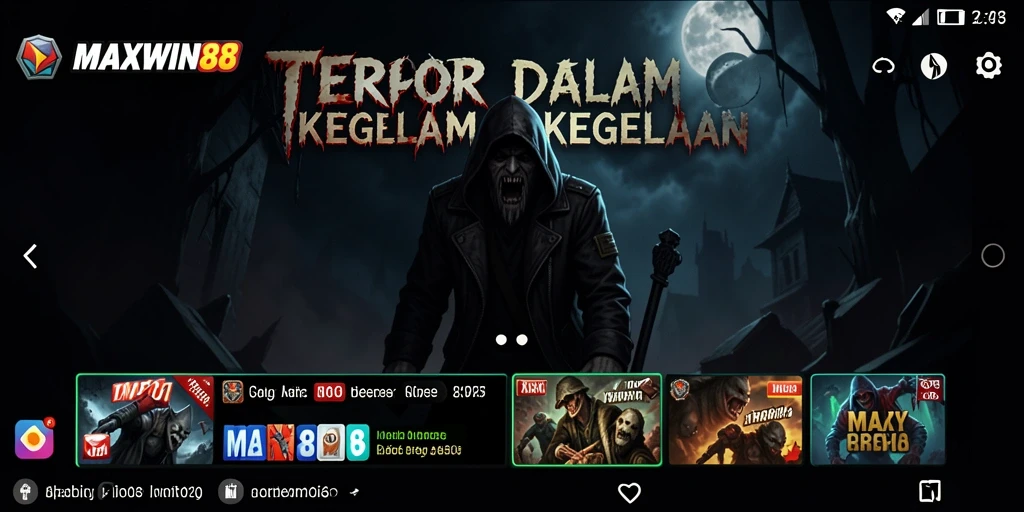 Gameplay menegangkan di dunia Horror MAXWIN88.