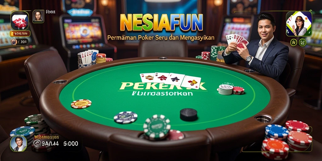 Tampilan antarmuka dan gameplay mendebarkan dari NESIAFUN.
