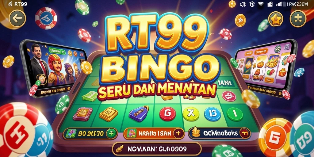 Tampilan gameplay Bingo RT99 yang menarik dan interaktif.