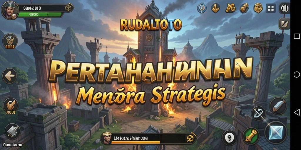 Tampilan menarik saat bertahan dari gelombang musuh di RUDALTOTO.