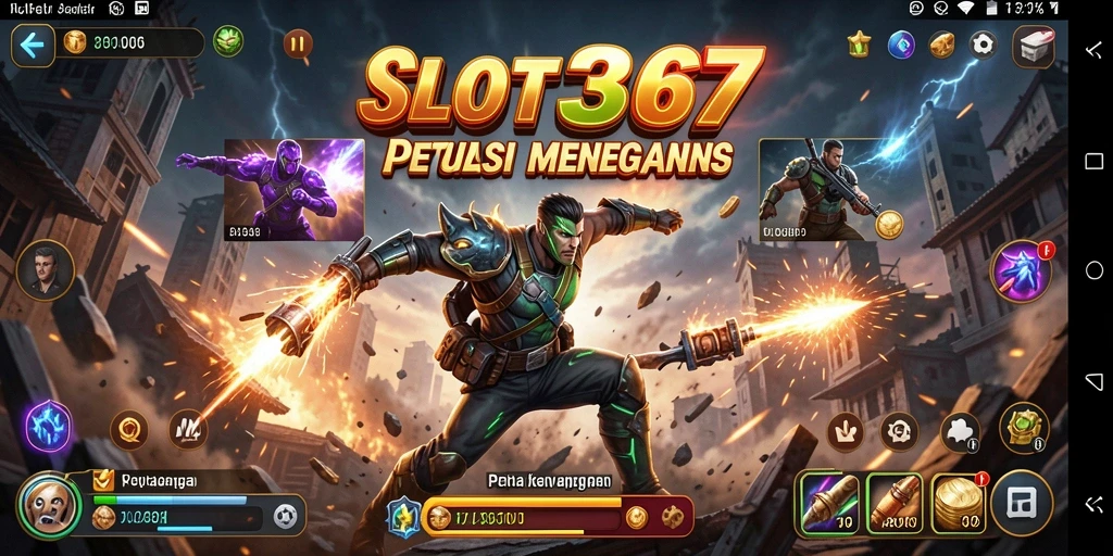Tampilan gameplay menegangkan dalam SLOT367 dengan aksi seru.