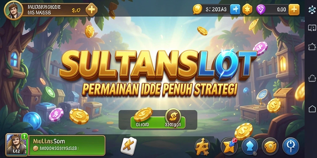 Tampilan gameplay SULTANSLOT yang menarik dan interaktif.